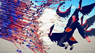 UCHIHA ITACHI ( NARUTO ANIME ) VS EVERY GOD | TABS - Totally Accurate Battle Simulator