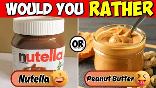 Would You Rather? Food Edition 🍟🌭🍩 | Quiz Master