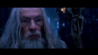 Gandalf vs Saruman HD || Fight Scene from The Fellowship of the Ring