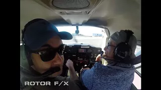 Nicholas Tehrani Discovery Airplane flight lesson at ROTOR F/X on February 17th, 2018