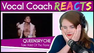 Vocal Coach reacts to Queensrÿche - Take Hold Of The Flame (Geoff Tate Live)