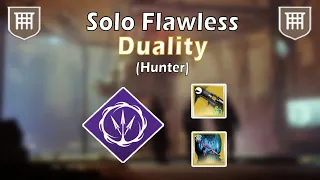 Solo Flawless Duality Dungeon (Hunter) (Season 20) (Destiny 2)