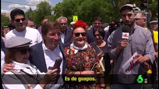 El comentario de Almeida a Isma Juárez: "Esta foto es de guapos, si no te importa..."- El Intermedio