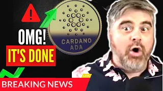 LEAKED by Bitboy! This Is The MOST SHOCKING Cardano Ada ANNOUNCEMENT EVER! Cardano Ada News Today