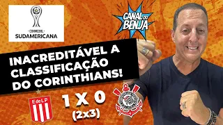 Sulamericana: Estudiantes 1 x 0 Corinthians. Inacreditável a classificação do Corinthians!