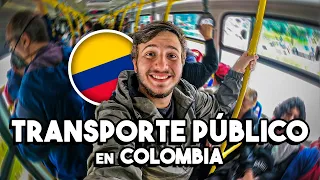 Así es el TRANSPORTE PÚBLICO en BOGOTÁ, COLOMBIA 🇨🇴