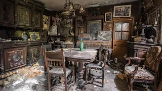 Dentro de una casa cápsula del tiempo abandonada después de la guerra (Francia)