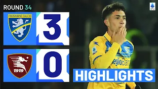 FROSINONE-SALERNITANA 3-0| HIGHLIGHTS | Ciociari secure three vital points | Serie A 2023/24