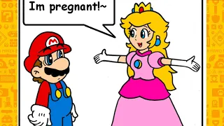 Mario & Peach Have a Baby (Comic Dub)