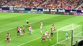Atletico Madrid 1st gol in the Wanda Metropolitano stadium 2018-2019 La Liga Season