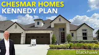 Chesmar Homes | Kenney Plan Model Home | Blackhawk | Pflugerville - Austin TX | New Construction