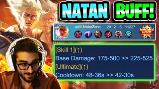 Natan is Finally Meta?!? | Mobile Legends | MobaZane