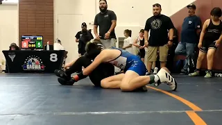 Luke Sevilla of Team So. Cal Wrestling v. A. Vasquez of Reverence Wrestling - 11u 117 lbs - CAGWA