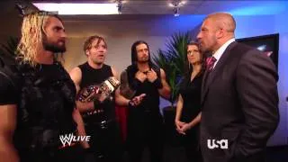 The Shield & The Authority Backstage