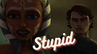 Anakin and Ahsoka being stupid with a pinch of Obi Wan