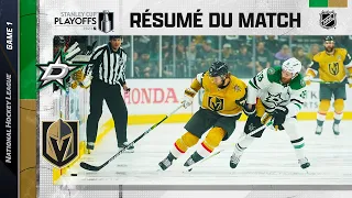 Faits saillants, match no 1, Golden Knights vs Stars