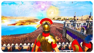 88,500 Roman with Firework Archers vs 1,000,000 Spartans - Ultimate Epic Battle Simulator 2 UEBS 2