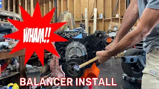 The RIGHT way to install a harmonic balancer on your Chevy Smallblock