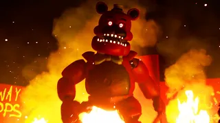 DEVIL FREDBEAR BURNED DOWN THE BUILDING WITH EVERYONE INSIDE.. | FNAF Five Nights at Fredbears 3