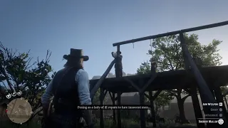 Red Dead Redemption 2 Killer Prostitute Hanged