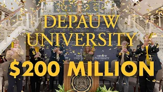 DePauw Receives $200 Million for Transformative Education