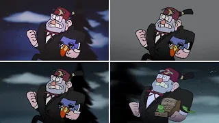 Gravity Falls Intro Reanimated Comparison