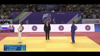 Khalmurzaev (RUS) vs Lorsanov (RUS) 90 kg. final. Лорсанов чемпион Спартакиады сильнейших России