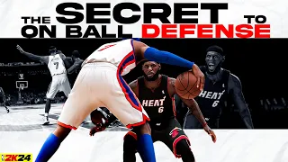 You're playing defense WRONG!!! How to play Defense in NBA 2K24(currently muted)