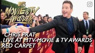 Chris Pratt was LIVE @ MTV Movie and TV Awards 2018