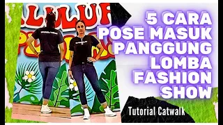 Cara Pose Lomba Fashion Show | Catwalk Bersama Doc Deb | Tutorial Catwalk #32 @DocDZone