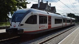 Vertrek Veolia GTW 652 van Station Voerendaal