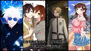 Estrenos  Animes De Verano 2023 (TODOS LOS ESTRENOS + FECHAS)