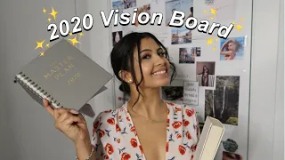 My 2020 Vision Board + 4 tips on SMASHING your goals for 2020!  | Atomic Habits