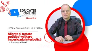 Istoria Românilor și Universală, Clasa a IX-a, Alianțe și tratate politico-militare în perioada...