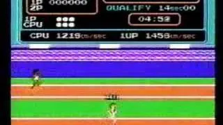 Track & Field Nes Nintendo 100 meters 7.87 seconds