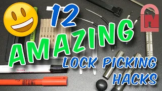 12 AMAZING Lock Picking Hacks You MUST Try