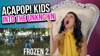 Vocal Coach Reacts to Acapop! KIDS - INTO THE UNKNOWN