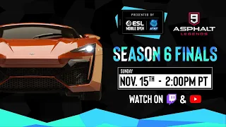 ASPHALT 9 - ESL Mobile Open Season 6 Finals