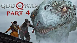 God Of War Walkthrough Part 4 - The World Serpent | PS4 Pro Gameplay