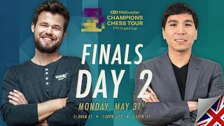 $1.5M Meltwater Champions Chess Tour: FTX Crypto Cup | Finals Day 2 | Peter Leko & Tania Sachdev