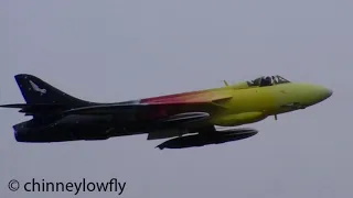 The awesome Hawker Hunter Miss Demeanour - RAF Cosford Airshow 2010