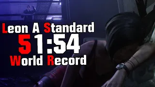 [Former World Record] Leon A Standard 51:54 Resident Evil 2 Remake | 120FPS