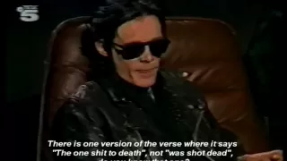 Offbeat Interview with Andrew Eldritch (german tv/english subtitled) 2/3