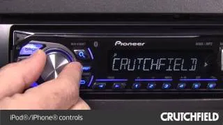 Pioneer MVH-X360BT Display and Controls Demo | Crutchfield Video