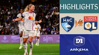 Le Havre vs Lyon Women's Division 1 Highlights | Match Day 1