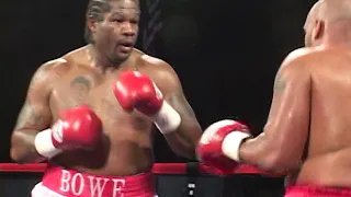 Riddick Bowe vs Marcus Rhode -RARE 2004 Comeback Fight. His Final KO.