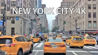 New York City 4K - 5th Avenue Drive