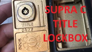 Supra C Lockbox