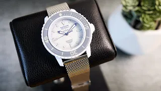 Blancpain X Swatch How to Change the Strap - Milanese Mesh Bracelet