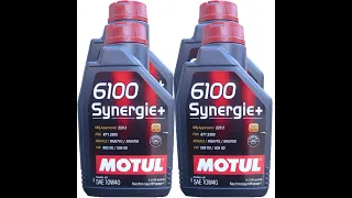 Масло motul 5w40 6100 syn-nergy api